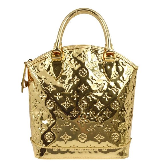 Louis Vuitton Gold Monogram Miroir Lockit Handbag - Picture 1 of 8